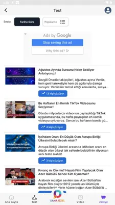 Onedio android App screenshot 4